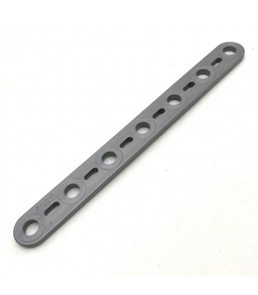 Mj flat strip 7 holes aluminum grey