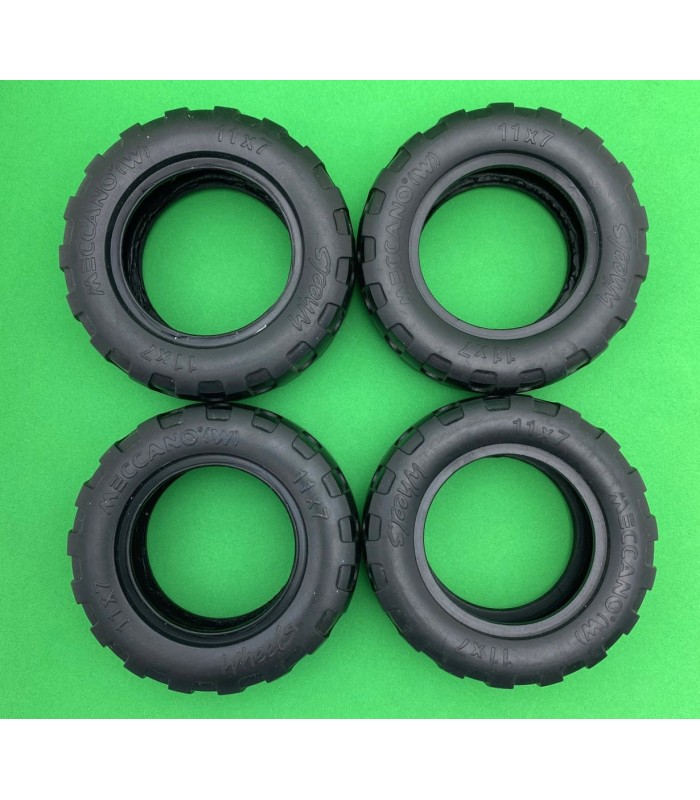 Mj 4 x tyre 11x7 black Mj 4 x tyre 11x7 black
