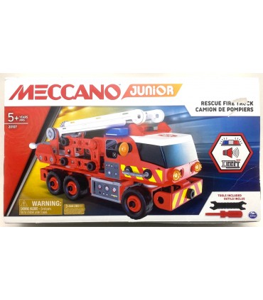 Boite camion de pompiers  (junior 20107)