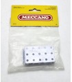 Flanged Plate 5x3 h (60x40 mm) white (bag of 2)