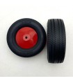 Pneu de camion øext85.5mm øint45mm larg30mm caoutchouc noir (lot de 2)