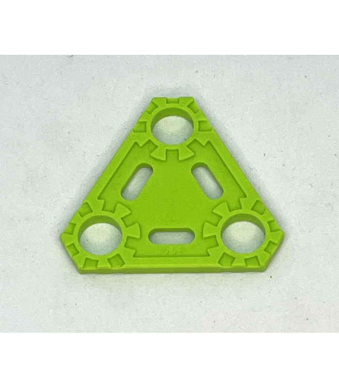 NMJ triangular plate 2x2h light green NMJ triangular plate 2x2h light green