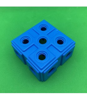 Mj square block 2x2 blue
