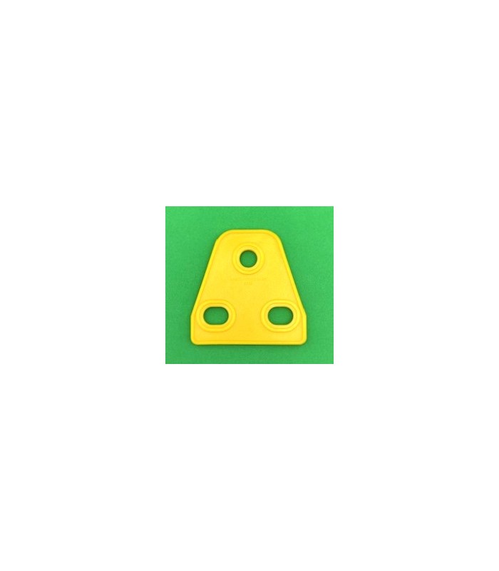 Mj triangular flexible plate 2 x 1 yellow/orange Mj triangular flexible plate 2 x 1 yellow/orange
