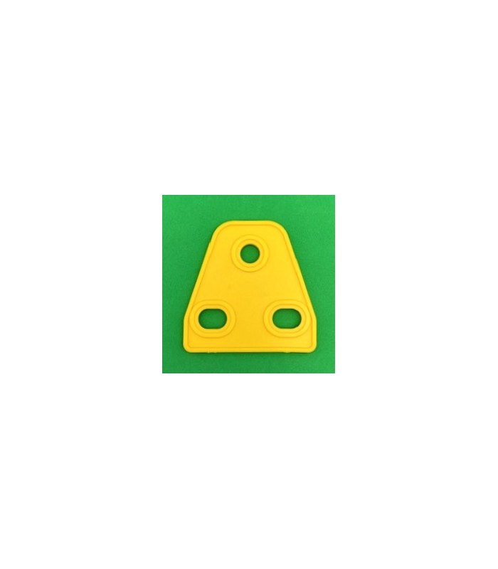 Mj triangular flexible plate 2 x 1 pale yellow canary Mj triangular flexible plate 2 x 1 pale yellow canary