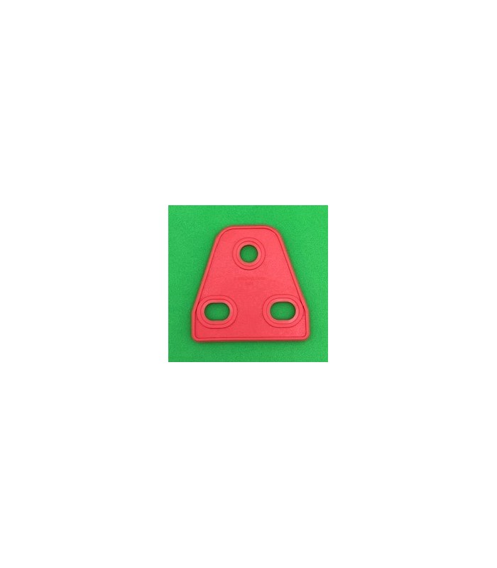 Mj plaque triangle souple 2x1 rouge grenadine Mj plaque triangle souple 2x1 rouge grenadine