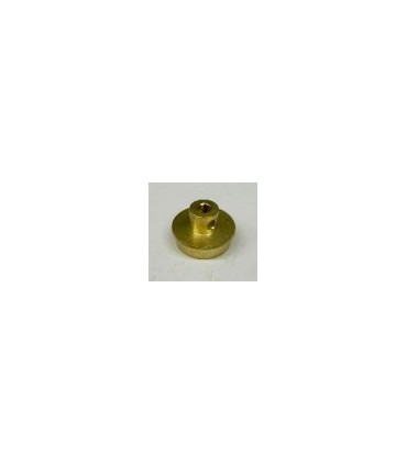 Roue a boudin ø 19 mm sertie laiton