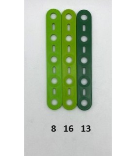 Mj bande 5 trous vert pomme