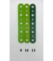 Mj bande 5 trous vert pomme