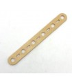 Mj bande 6 trous beige