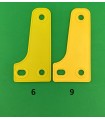 Mj L flexible plate canary yellow