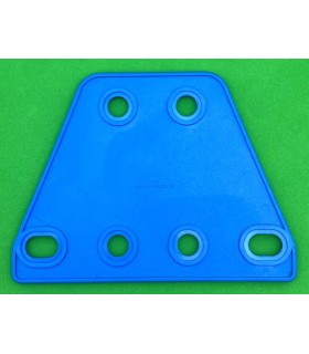 Mj trapezoidal flexible plate blue