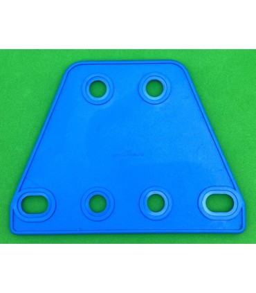 Mj trapezoidal flexible plate blue