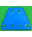 Mj trapezoidal flexible plate blue