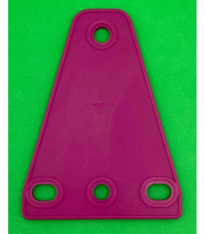 Mj trapezoidal flexible plate 3 x 1 fushia pink Mj trapezoidal flexible plate 3 x 1 fushia pink