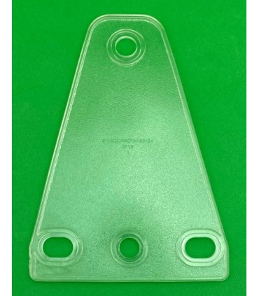 Mj trapezoidal flexible plate 3 x 1 transparent