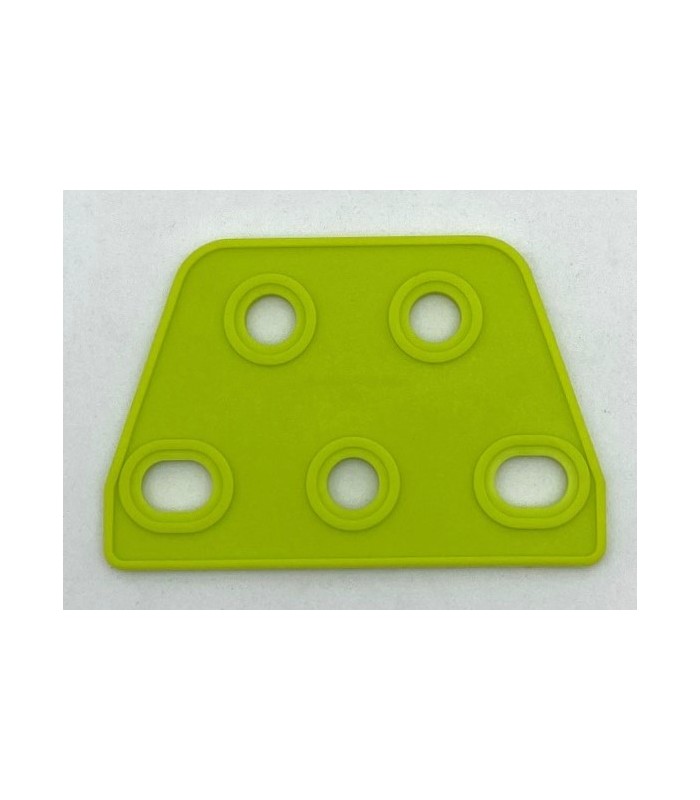 Mj plaque trapèze souple 3x2 vert anis Mj plaque trapèze souple 3x2 vert anis