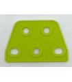 Mj plaque trapèze souple 3x2 vert anis