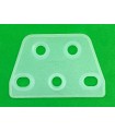 Mj trapezoidal flexible plate 3 x 2 transluscent