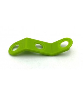Mj reversed angle bracket 3 holes 135° apple green