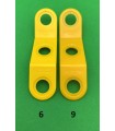 Mj bracket reversed 135 ° 3 hole yellow