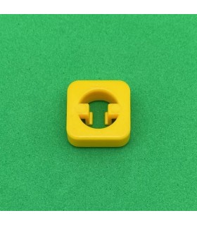 Mj notched square nut for picht 1,98mm yellow chick