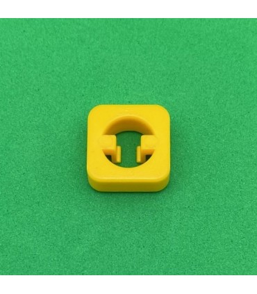 Mj notched square nut for picht 1,98mm yellow chick