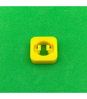 Mj notched square nut for picht 1,98mm lemon yellow
