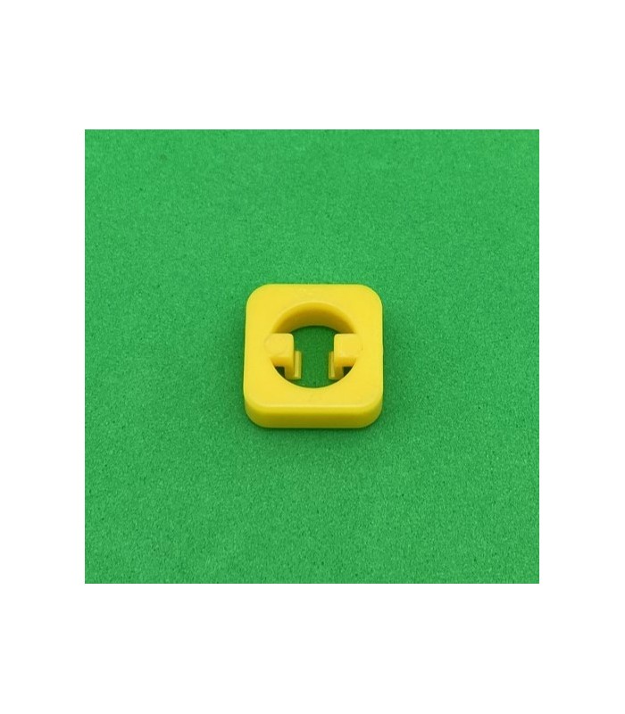 Mj notched square nut for picht 1,98mm lemon yellow