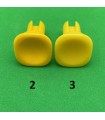 Mj notched screw lenght 17,9mm picht 1,98mm lemon yellow