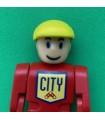 Mj personnage jaune et bleu city