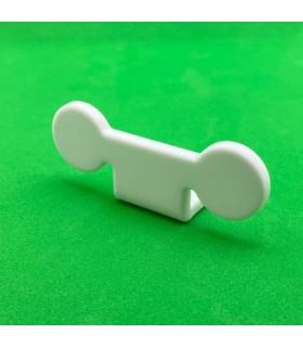 Petit support en équerre blanc