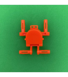 Mj support quadruple handle neon orange