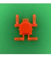Mj support quadruple handle neon orange