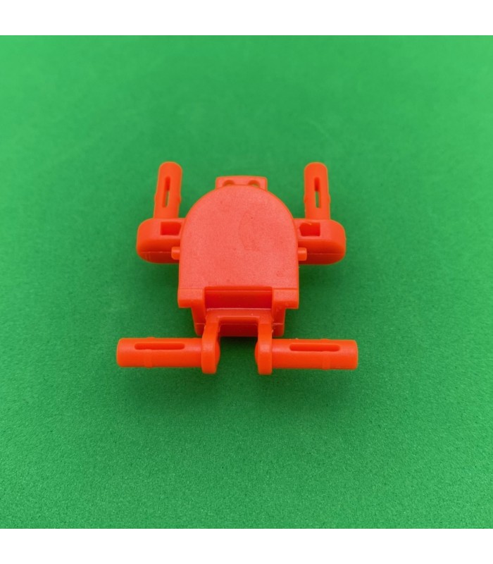 Mj support quadruple handle neon orange