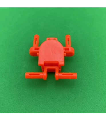 Mj support quadruple handle neon orange