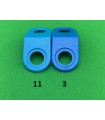 Mj narrow angle bracket 1x1 135° light blue