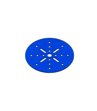 Plaque circulaire ø 100 mm bleu