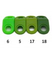 Mj narrow angle bracket 1x1 135° green