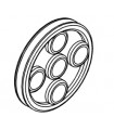 Mj pulley ø 50 mm black