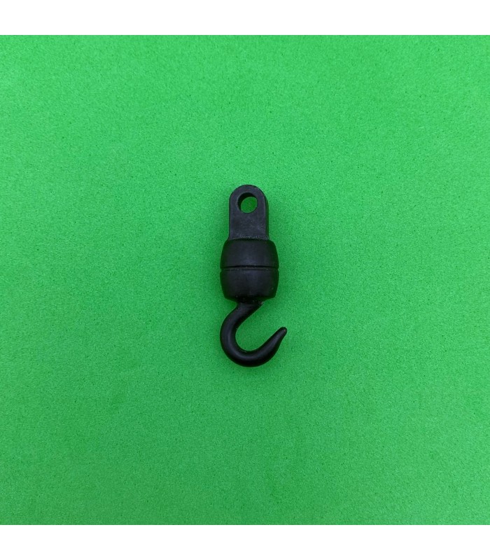 Large loaded hook matte black Large loaded hook matte black