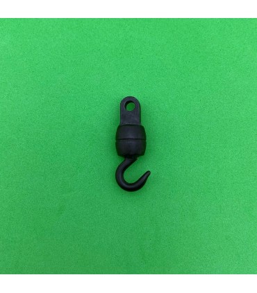 Large loaded hook matte black