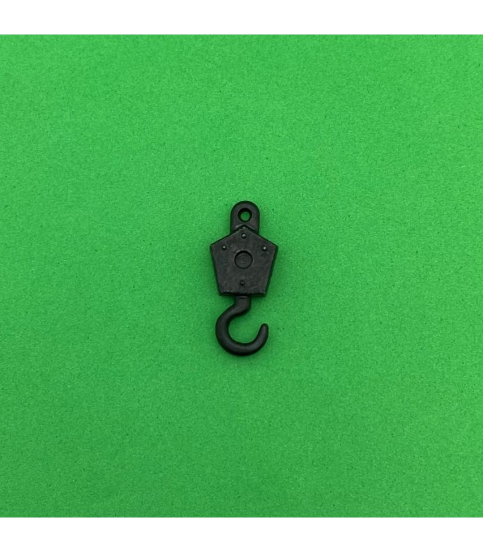 Small loaded hook matte black Small loaded hook matte black