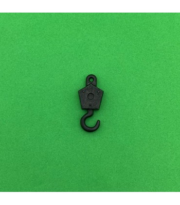 Small loaded hook matte black