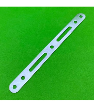 Slotted strip 140 mm zn