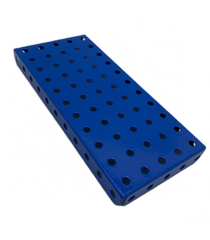 Plaque a rebords 11x5 tr (140x60 mm) bleu Plaque a rebords 11x5 tr (140x60 mm) bleu