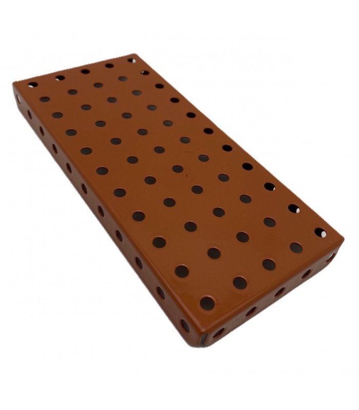 Plaque a rebords 11x5 tr (140x60 mm) brun Plaque a rebords 11x5 tr (140x60 mm) brun