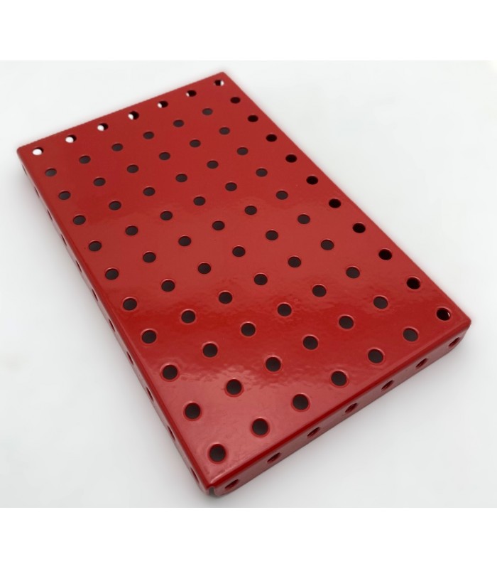 Flanged plate 7x11 hole red Flanged plate 7x11 hole red