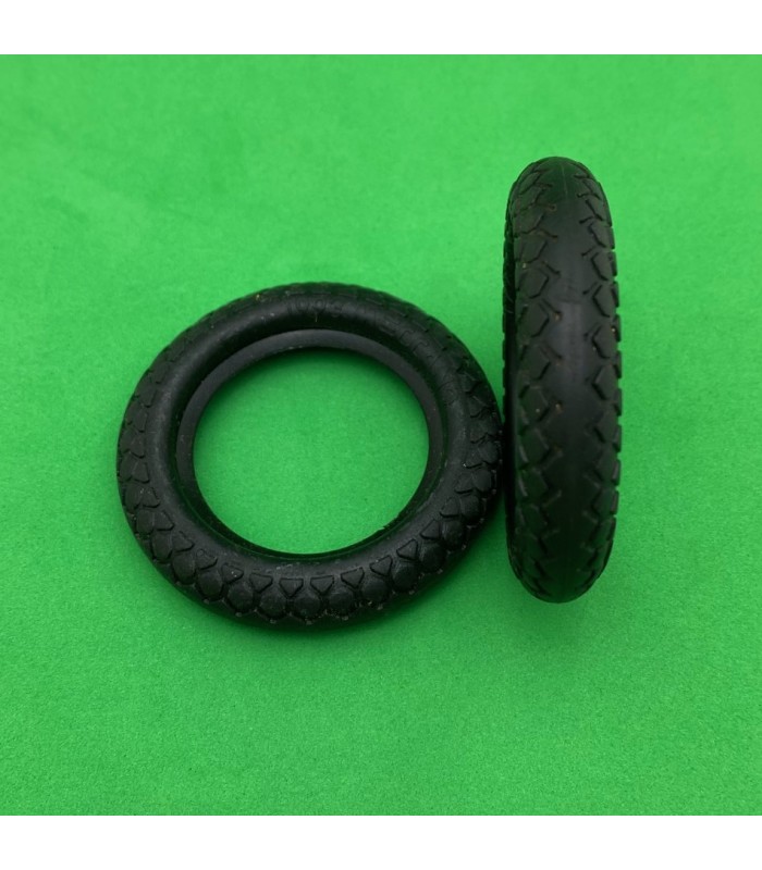 Pneu moto ø38mm caoutchouc noir Pneu moto ø38mm caoutchouc noir