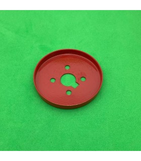 Wheel flange red